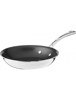 Cuisinart French Classic Tri-Ply Stainless 8-Inch Nonstick Skillet - BDCJTIOYS