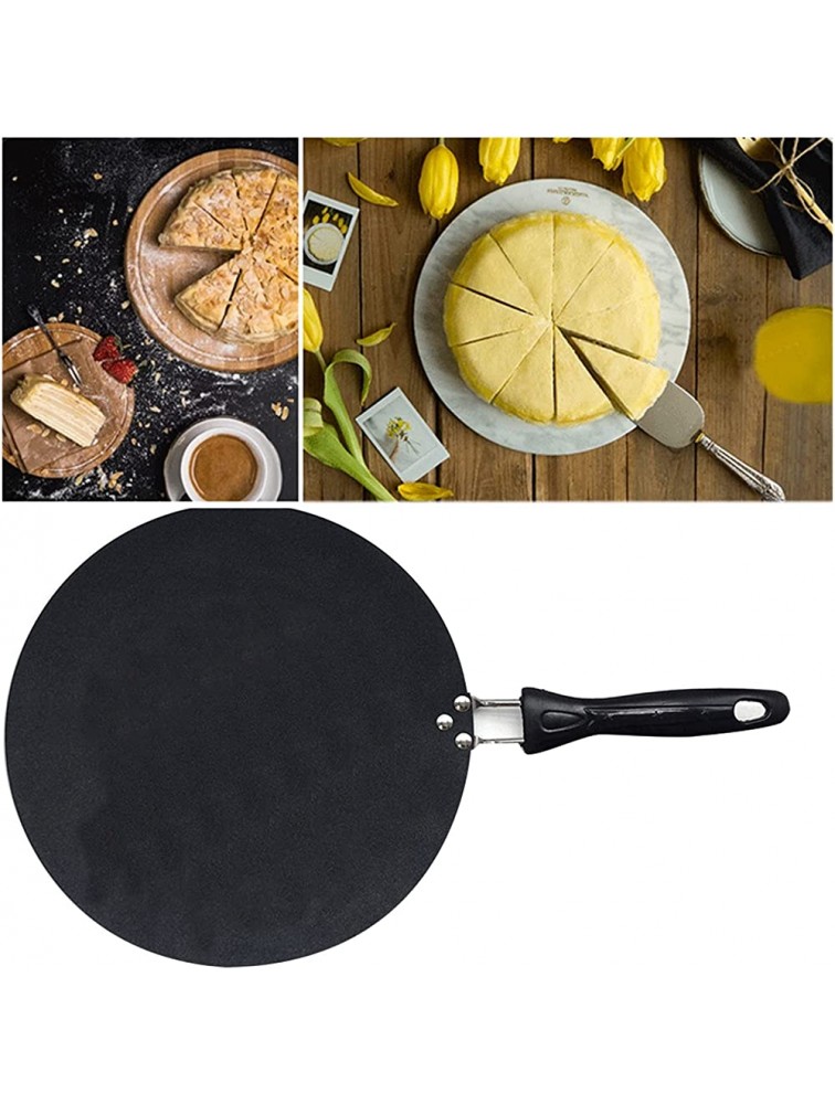 SHUOG Cooking Flat Base Frying Induction Cooker Pancake Pan Baking Tool Non Stick Kitchen Accessory Shredded Cake Thickened Omelette Chef's Pans - BOQF16PIK