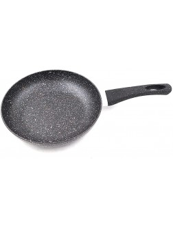 SHUOG Master Star 2020 New Granite Coating Fry Pan Set Marble Coating Frying Pan Non-stick Fire Use Cooker 20 24 28 Pan Set Chef's Pans Color : Black Sheet Size : 24cm - BC5DBP9N2