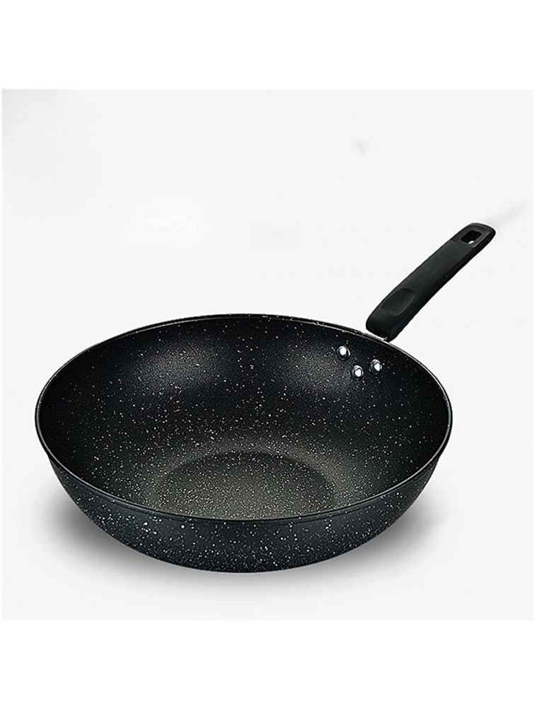 SHUOG Wok Non-stick Pan No-smoke Pan Gas Cooker Universal Cooking Iron Pot Home Frying Pan Kitchen Pots And Pans Egg Pan Frying Pan Chef's Pans Color : 32cm without cover - BVSUBPTWC