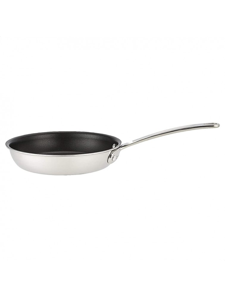 Commercial Tri-Ply Non-Stick Stainless Steel Fry Pan 8 Inch - BPWB6J89Y
