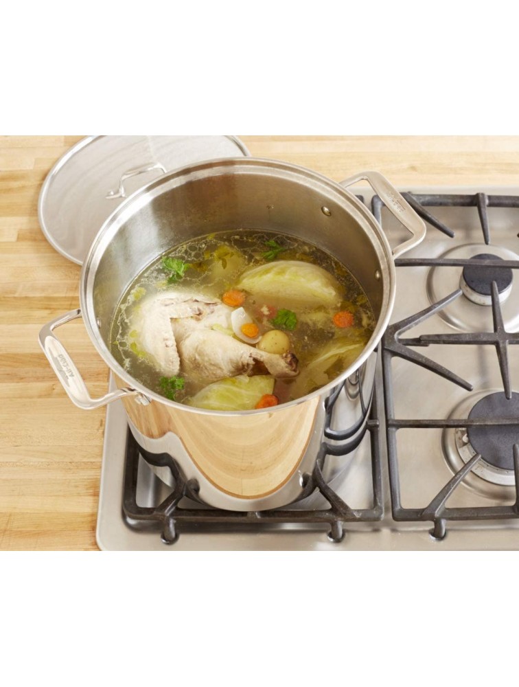 All-Clad 59916 Stainless Steel Dishwasher Safe Stockpot Cookware 16-Quart Silver - B929ZH1DZ