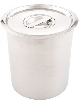 LID ONLY: Met Lux Lid For 4.25 Quart Bain Marie 1 Stainless Steel Lid For Bain Marie Pot Built-In Handle Pot Sold Separately Restaurantware - BB90U3DWY