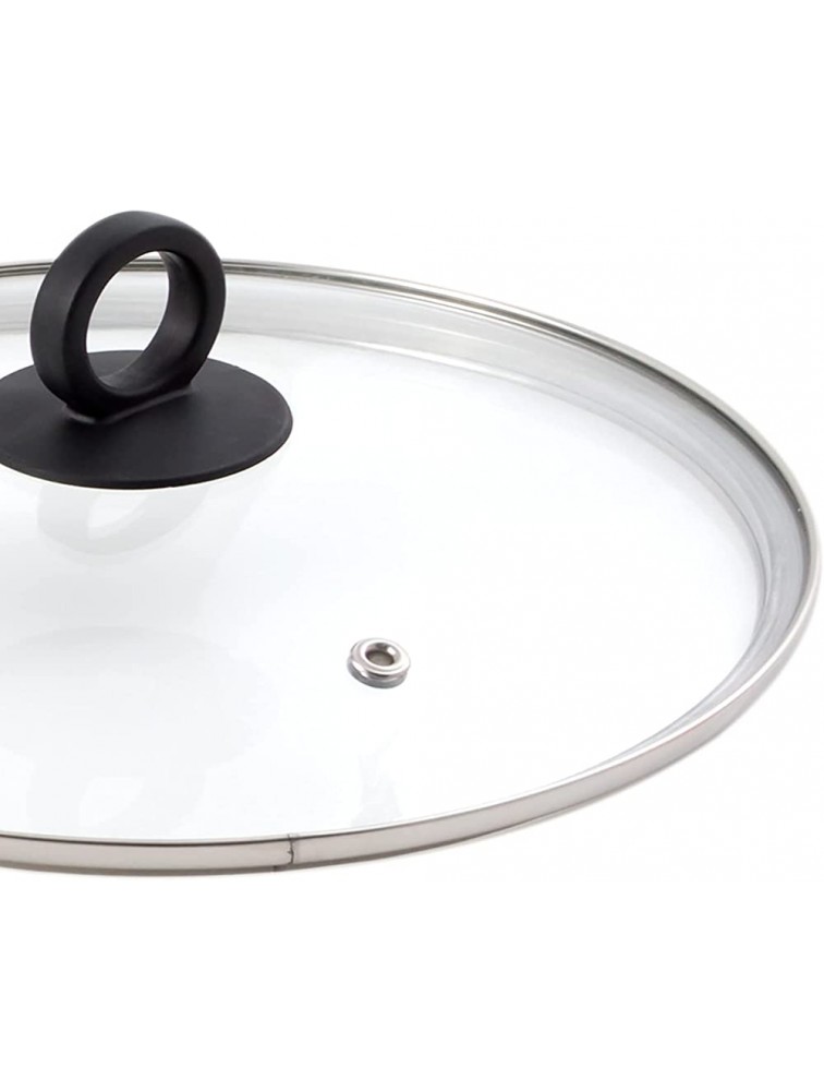 NUWAVE 6-Quart Nutri-Pot Digital Pressure Cooker Tempered Glass Lid & Stainless Steel Cooking Rack Compatible With Model # 33101 33102 33113 - BZI2K5N7L