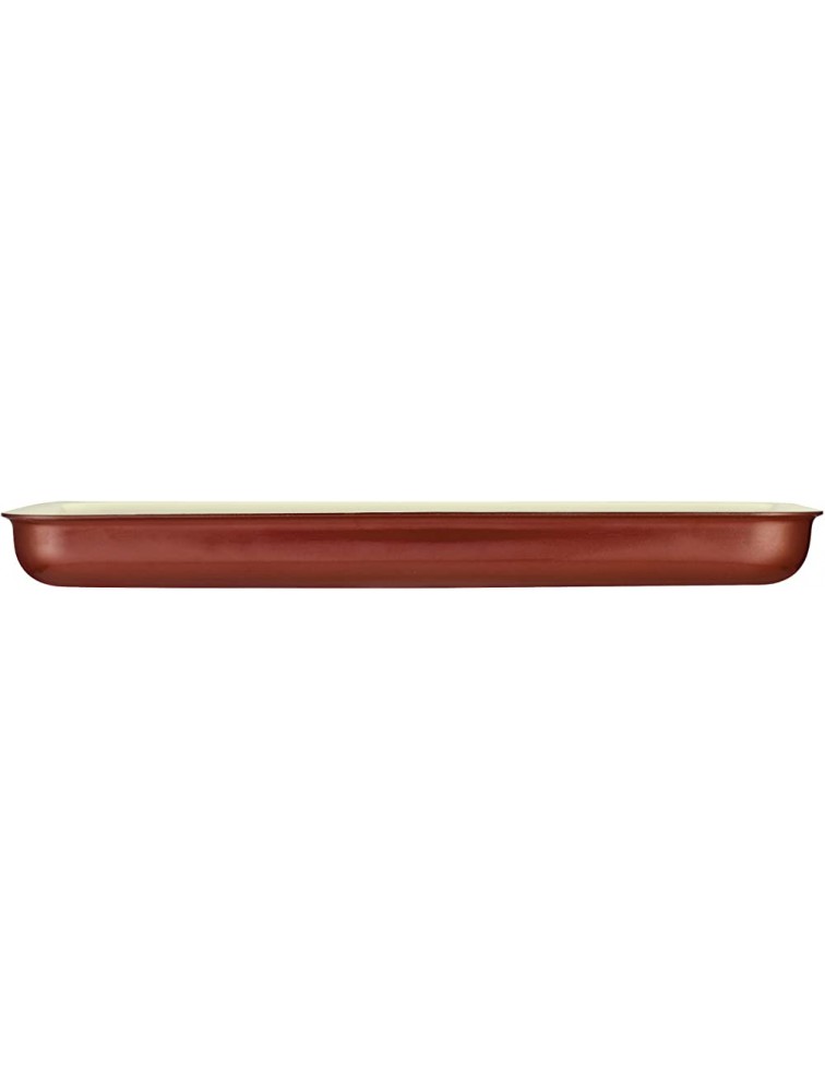 Tramontina 80110 055DS Style Ceramica 01 Baking Tray 16 by 11-Inch Metallic Copper - BPLG4533W