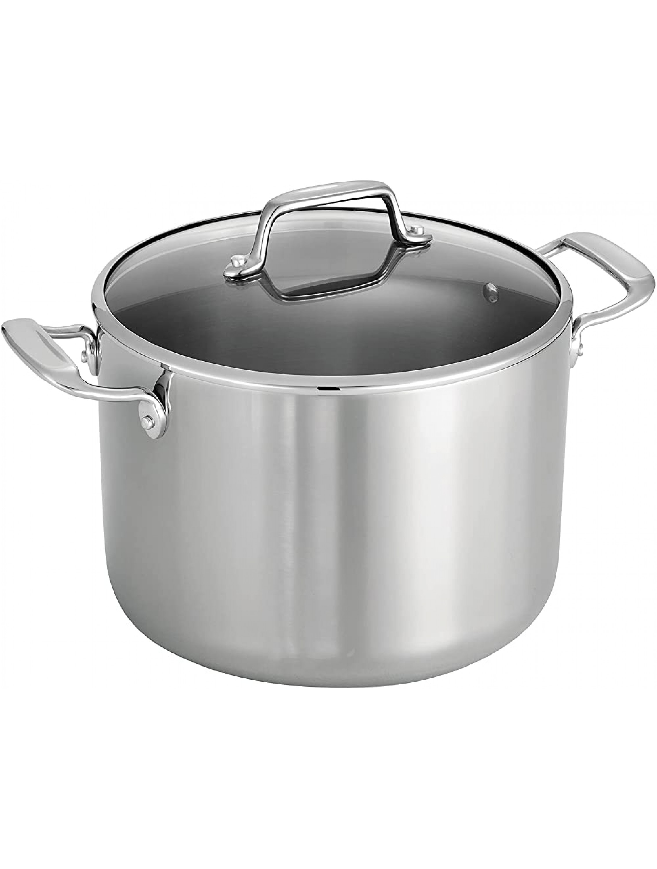 Tramontina Covered Stock Pot Tri-Ply Clad 8 Qt 80116 038DS - BUGYTWFO5