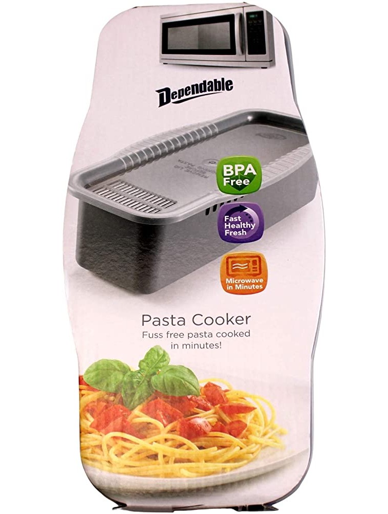 Microwave BPA Free Pasta Cooker with Portioning Tool - BJ031QWJR