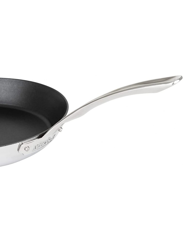 Viking Culinary 8 Nonstick Fry Pan 3-Ply Contemporary 8 Inch Stainless - B94XE3B45