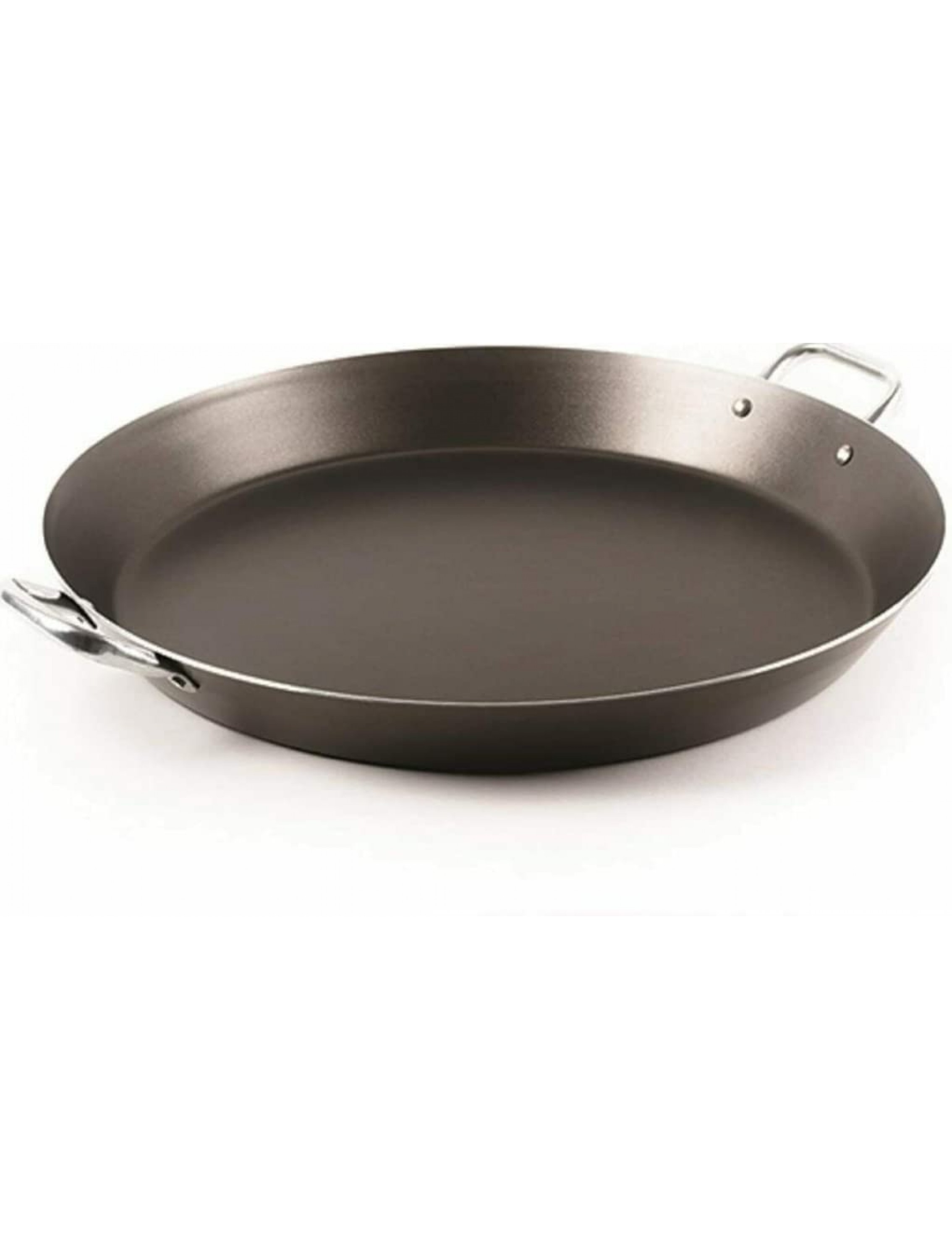 Non Stick Aluminum Paella Pan 13.4 15 16.5 18.1 Black Color Get 1 Pcs Frying Pan #UNW01YN 4803 46 18.1 - BO3T0WVQ0