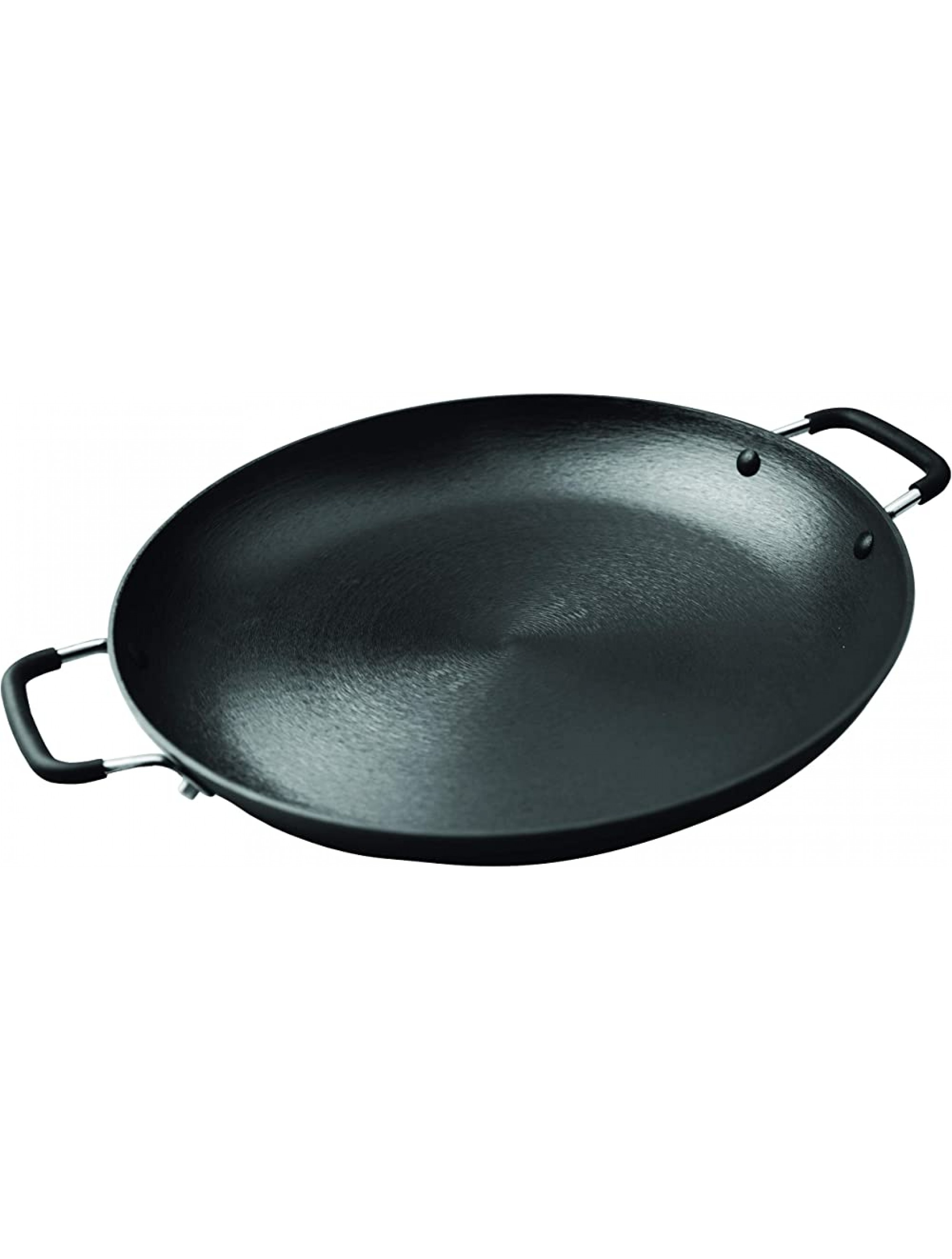 Paella Cast Iron Fry pan with 2 handles 14 Diameter - B3B67ANZX