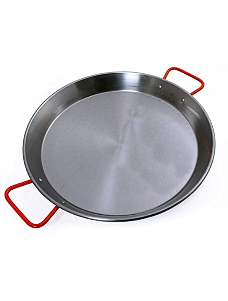 Paella Pan + Paella Burner and Stand Set Complete Paella Kit for up to 16 Servings - BYJWJPZPP