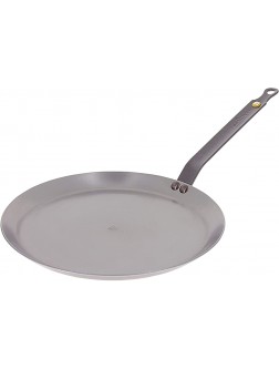 de Buyer Mineral B Crepe & Tortilla Pan Nonstick Frying and Pancake Pan Carbon and Stainless Steel Induction-ready 12" - BWYURBE1N