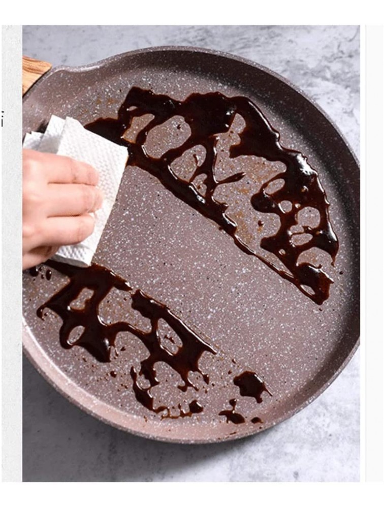 WPYYI Saucepan Stone Non-stick Frying Pan Layer-cake Cake Pancake Crepe Maker Flat Pan Griddle Breakfast Omelet Baking Pans - BXNHJQ0VW