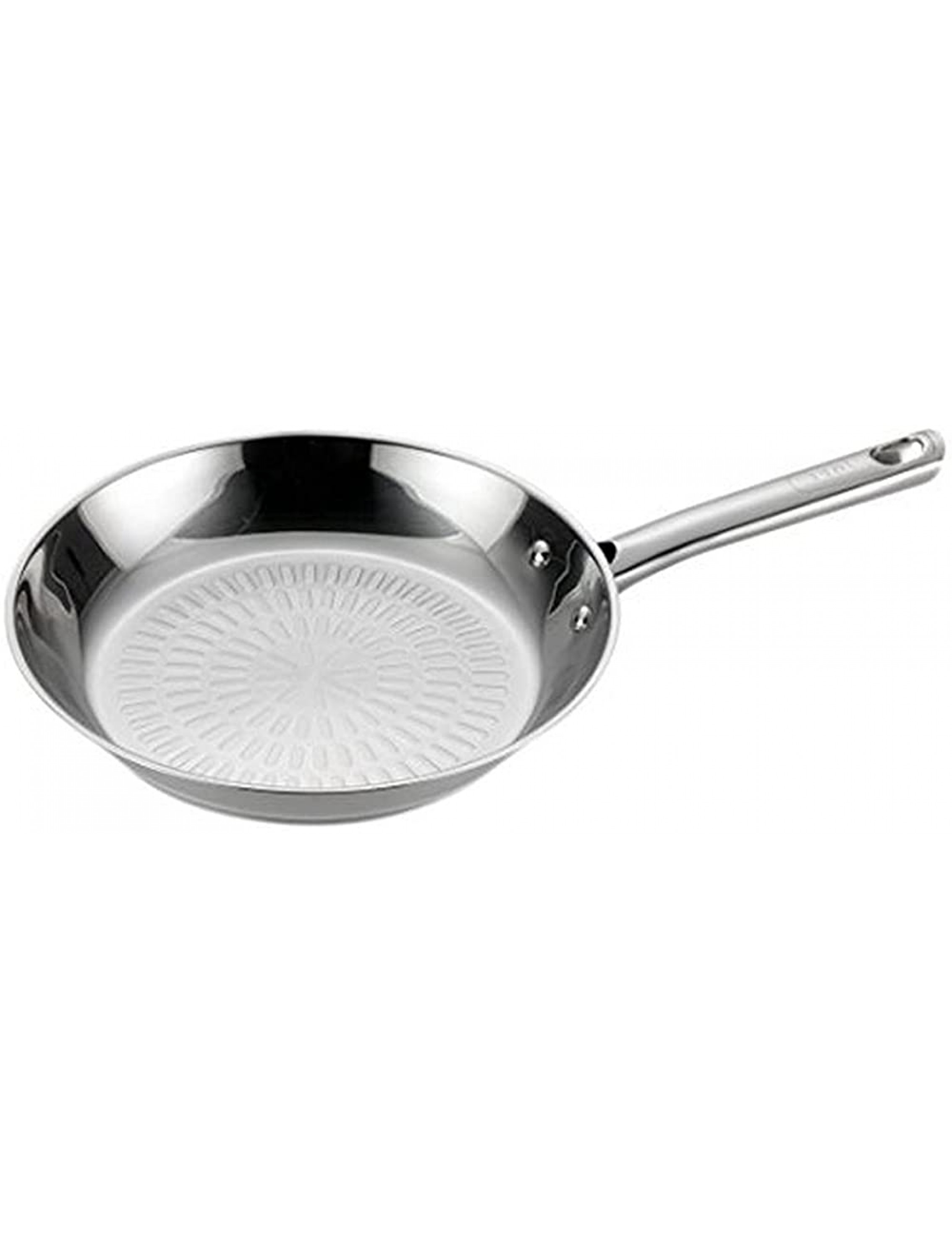 T-fal E76007 Performa Stainless Steel Dishwasher Safe Oven Safe Fry Pan Saute Pan Cookware 12-Inch Silver - BKNMYNCR3