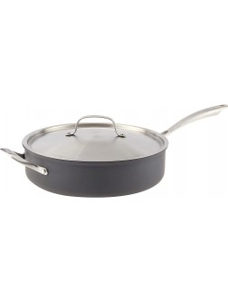 Cuisinart GG33-30H GreenGourmet Hard-Anodized Nonstick 5-1 2-Quart Saute Pan with Helper Handle and Cover - B2Y9OOD2R