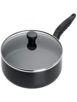 Mirro Get A Grip Nonstick Fry Pan with Glass Lid Cookware 10-Inch Black - B5ANUOVXJ