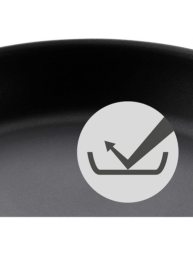 WMF Steak Professional Frying Pan 24 cm Induction Steak Pan Ideal for Searing Multilayer Material Rapid Heat Control Grill Pan Coated - BNIDII0GJ