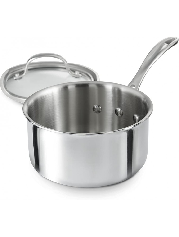 Calphalon Tri-Ply Stainless Steel 1-1 2-Quart Sauce Pan with Cover - BELK766MV