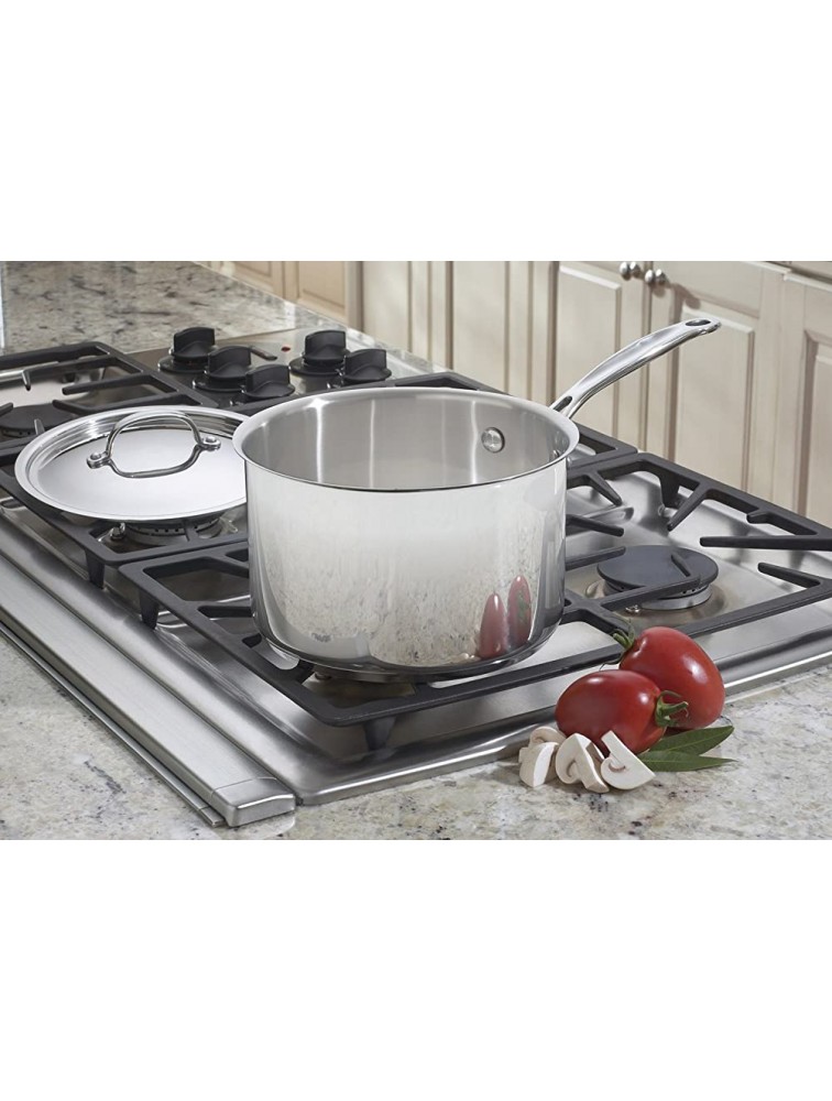 Cuisinart 7194-20 Chef's Classic Stainless 4-Quart Saucepan with Cover - B43DG50HL