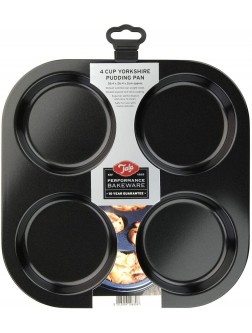 Tala Performance Yorkshire Pudding Tin Professional Gauge Carbon Steel with Whitford Eclipse Non-Stick Coating Roasting and Cooking - BELJ40KOX