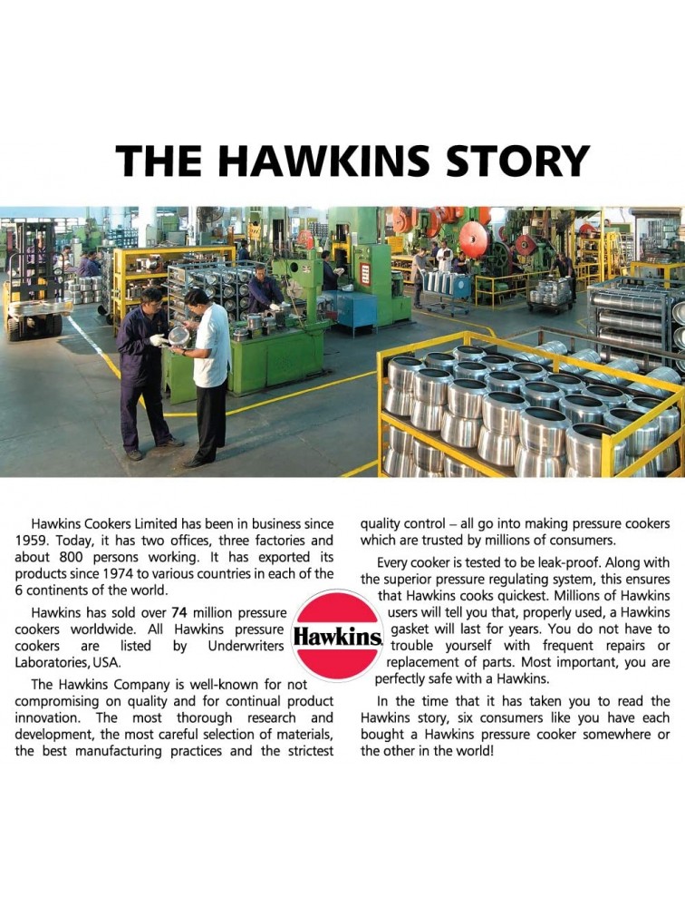 Hawkins HC20 Contura 2-Liter Pressure Cooker Small Aluminum - BR7N19GSX