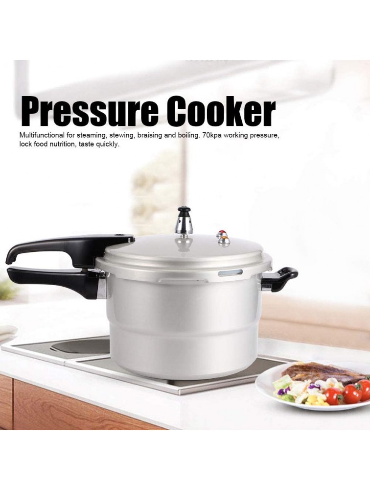 Liyong Cookware 70kpa Pressure Canner One Pot Pressure Cooker Evenly Heat Easy To Hold Aluminum Alloy 5L Kitchen Pressure Cooker for Restaurant20cm gas gas - BI4ZVHF3Y