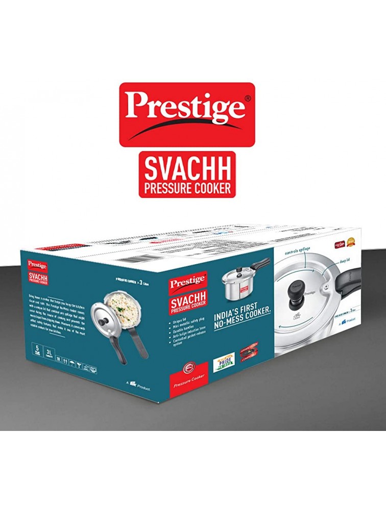 Prestige SVACHH 3-LT PRESSURE COOKR SILVER - BW3152SPD