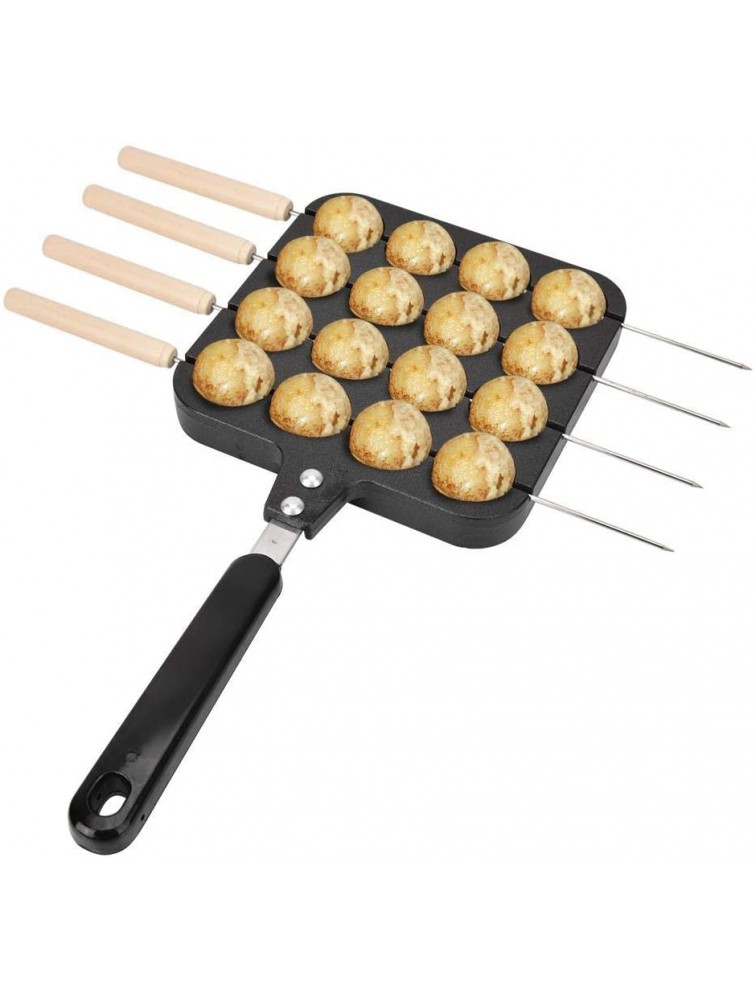 Non-Stick Takoyaki Grill Pan Plate Cooking Baking Mold Tray - B0WVL58N4