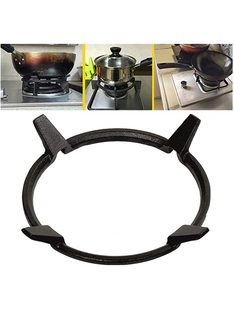 LLXX Gas Stove Rack Accessories Wok Ring Carbon Steel Wok Ring for Gas Stove Burner Non Slip Wok Support Stand for Cauldron Cast Iron for Kitchen Kitchen Stove Accessories Color : 01 - B0X97MOJH