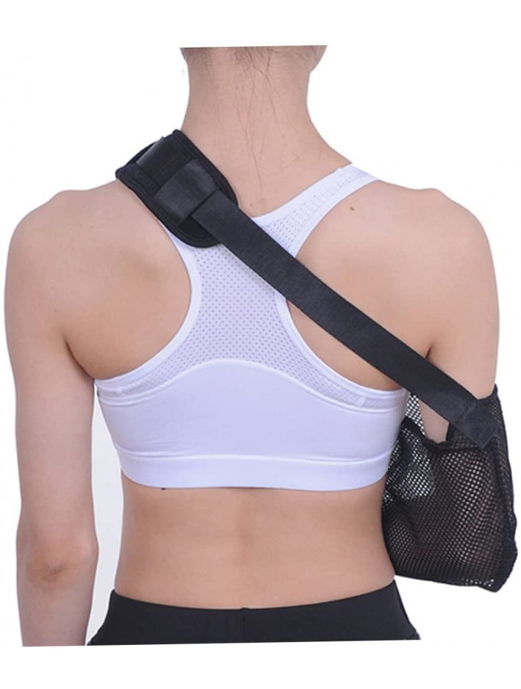 LysiMuus Mesh Breathable Forearm Sling Adjustable Lightweight Shoulder Arm Holder Breathable Stabilizer to Support Injured Arms Elbows and Wrists - B7BACSVFH