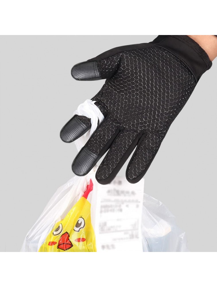 LysiMuus Winter Gloves Winter Touch Screen Water Repellent Gloves Windproof Full Finger Thermal Warm Gloves for Men Women - BQVS61O71