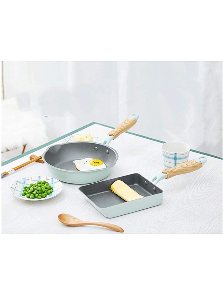 MIAOMSI Safe Saute Pan New Frying Pan Non-Stick Frying Steak Eggs Wok Stone Cooking Pot General Use for Gas and Induction Cooker - BUNC9490P