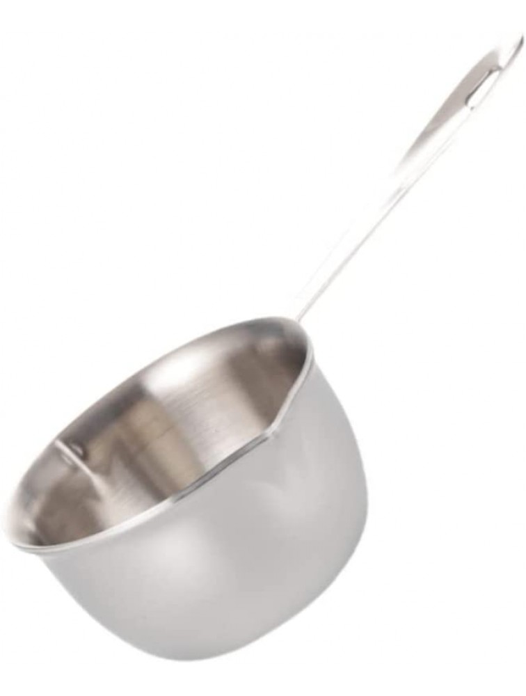 DOITOOL 120ml Stainless Steel Double Boiler Pot Butter Melt Bowl Pitcher Spoon for Melting Chocolate Cheese Caramel Candy and Candle Making - BJN7HCRQX
