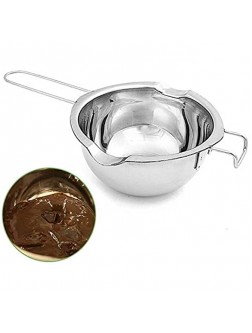Professional Chocolate Melting Pot Double Boiler Milk Bowl Butter Candy Warmer Stainless Steel Pastry Baking Tools - BIXODQM51