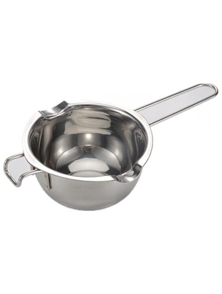 WUYIN Stainless Steel Chocolate Butter Pot Durable Cheese Double Boiler Melting Pot Milk Bowl Pastry Baking Tool Kitchen Accessories Roasting Pans - B77Q1UCHJ