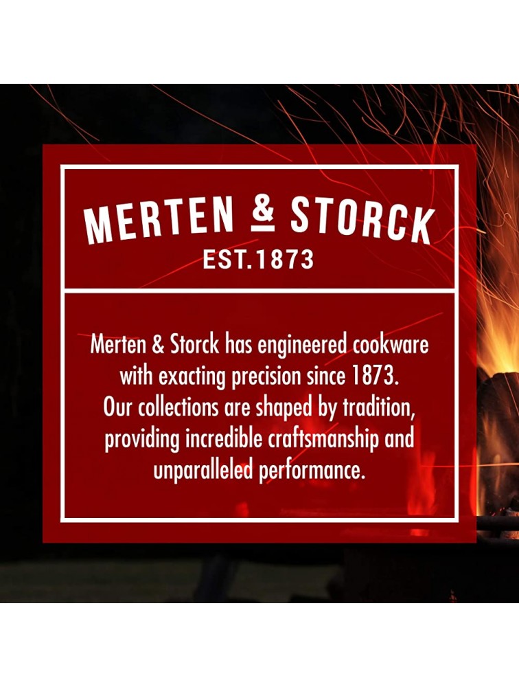 Merten and Storck German Enameled Iron 1873 Lava Red Braiser 4QT - B4I5PYCMZ