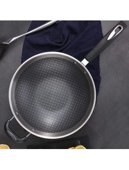 MIAOMSI Cooking Pot Stainless Steel Cooking Pan for Electric Ceramic Stove for Gas Stove with Glass Lid High Performance Forged Aluminium - BQG9JRHZD