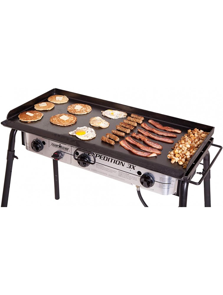Camp Chef Professional Fry Griddle 3 Burner Griddle Cooking Dimensions: 16 in. x 38 in - BCGA7NPUP