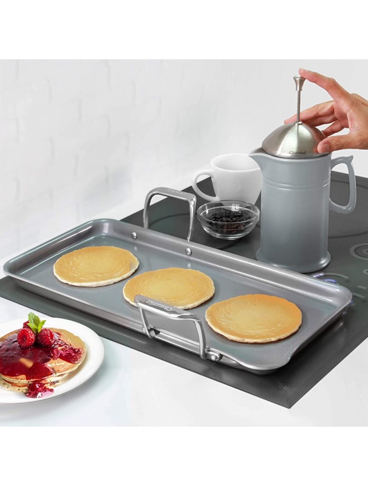 Chantal Stainless Steel Griddle 19 x 9.5 - BHOLN9007