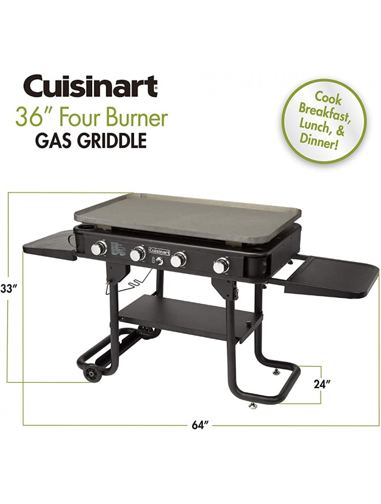Cuisinart CGG-0036 36 Four Burner Gas Griddle - B49KZJDLQ