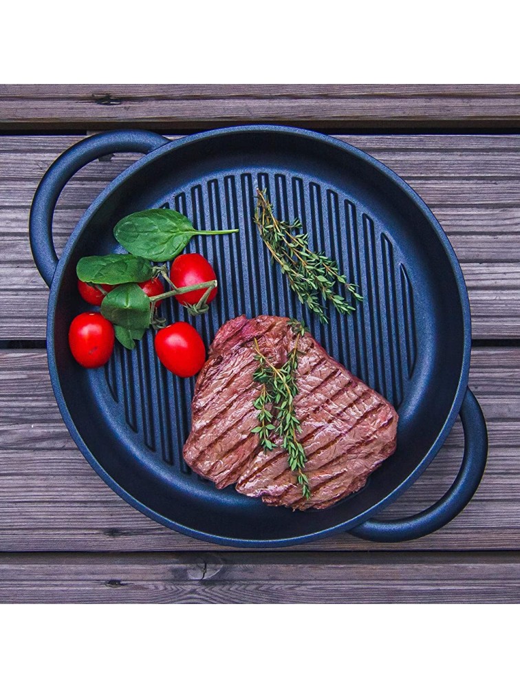 The Whatever Pan XL Griddle Pan with Glass Lid | Griddle Pan for Stove Top | Nonstick Lighter than Cast Iron Induction Stove Griddle 11.8 by Jean Patrique - B9XKTBUBY