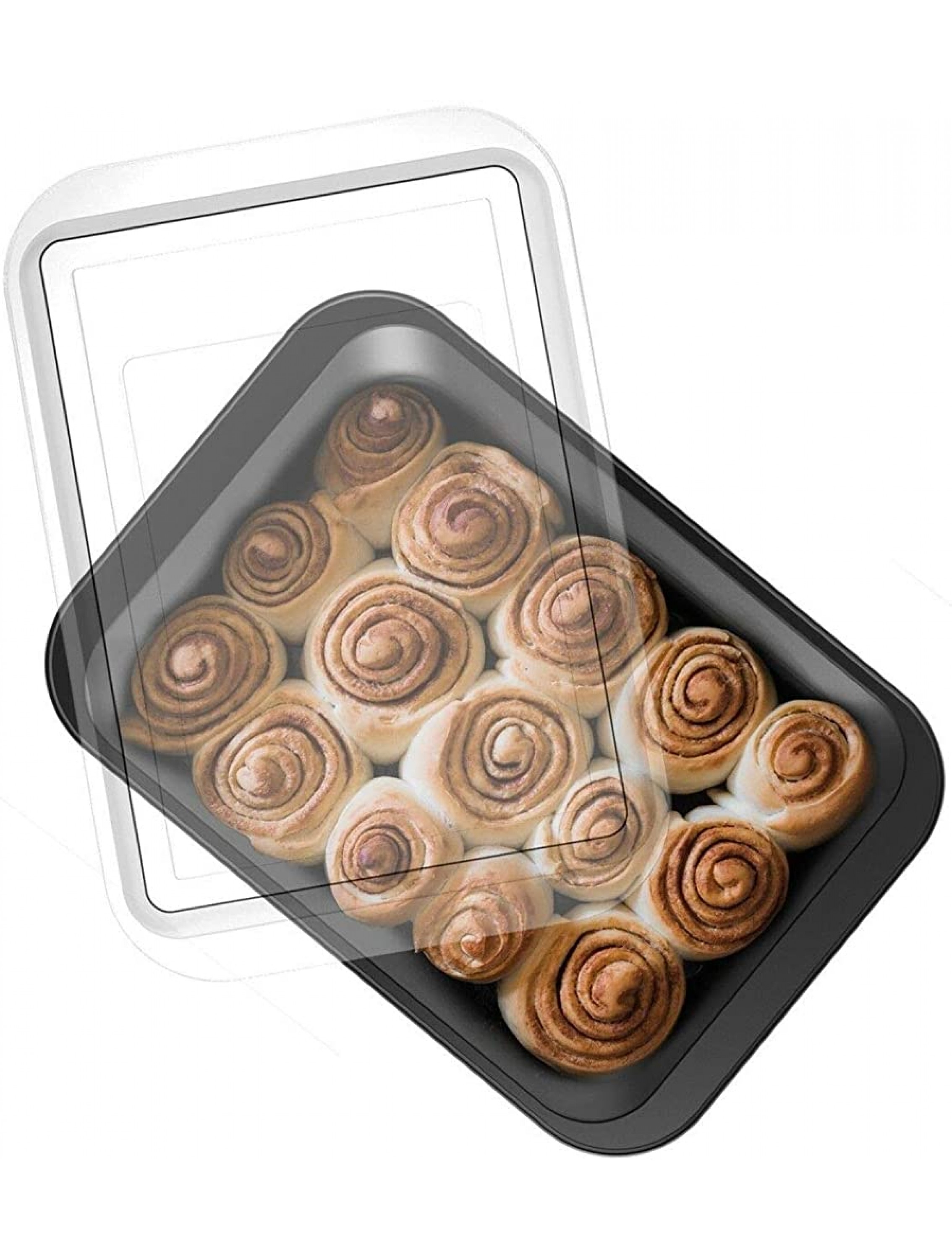 9 x 13 Baking Pan with Snap on Lid Cakes Brownies Lasagna Travel Parties Events K47 - BWUZTQYAW