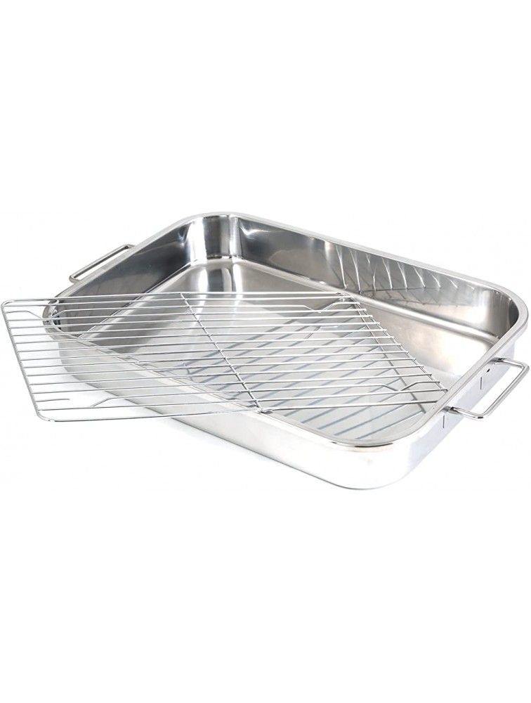 Cook Pro 4-Piece All-in-1 Lasagna and Roasting Pan - BCBZO8IGE