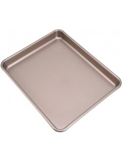 Shanrya Baking pan 0.8mm Thick Simple Operation Even Heating Food Grade Baking pan for Family Dinners for Home use - B02ZIUWII