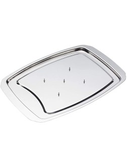 XZJJZ Stainless Steel Turkey Dish Roast Chicken Plate Rack Bakeware Tray Barbecue Baking Molds Color : As Shown Size : One Size - BUNWYK28V