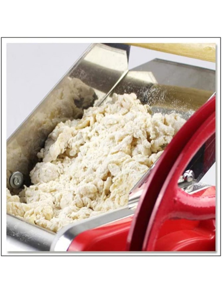 ZKS-KS Pasta Machine Homemade Pasta Maker Manual Noodle Maker Pasta Adjustable Thickness Settings For Fresh Fettuccine Pasta Cutter Color : White Size : 26X26X16CM - BCNLYYGZ0