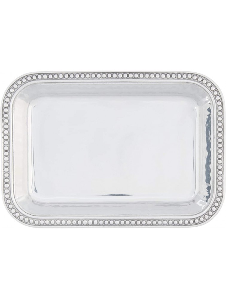 Wilton Armetale Flutes and Pearls Rectangular Baking Dish 9-Inch-by-13-Inch - BXLDLVM0Z