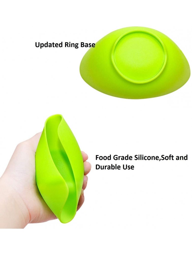 Poached Egg Cooker Silicone Egg Poacher Cups with Ring Standers Non Stick Egg Poaching Cup for Microwave or Stovetop Egg Cooking Gift Box Packaging 4 Pack Extra Oil Brush Included - B6VHRIPDI