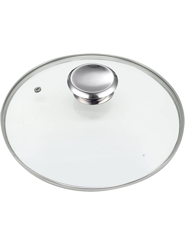 Cook N Home Tempered Glass Lid 9.5-inch 24cm Clear - BMBASW0IO
