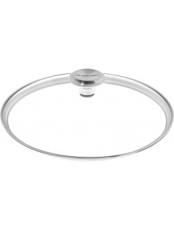 Le Creuset Signature Glass Lid with Stainless Steel Knob 10" - BKNM6LM5R